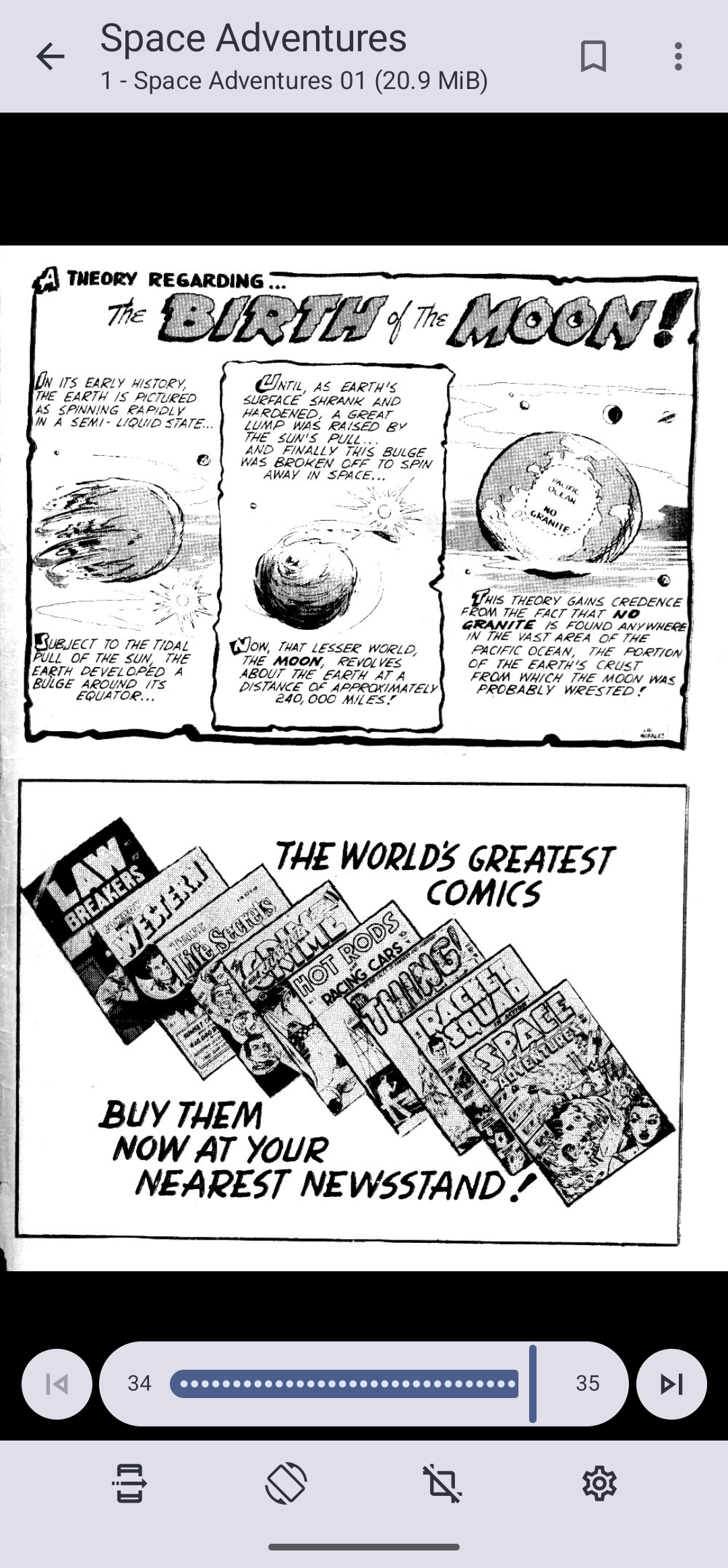 Koharia comic reader